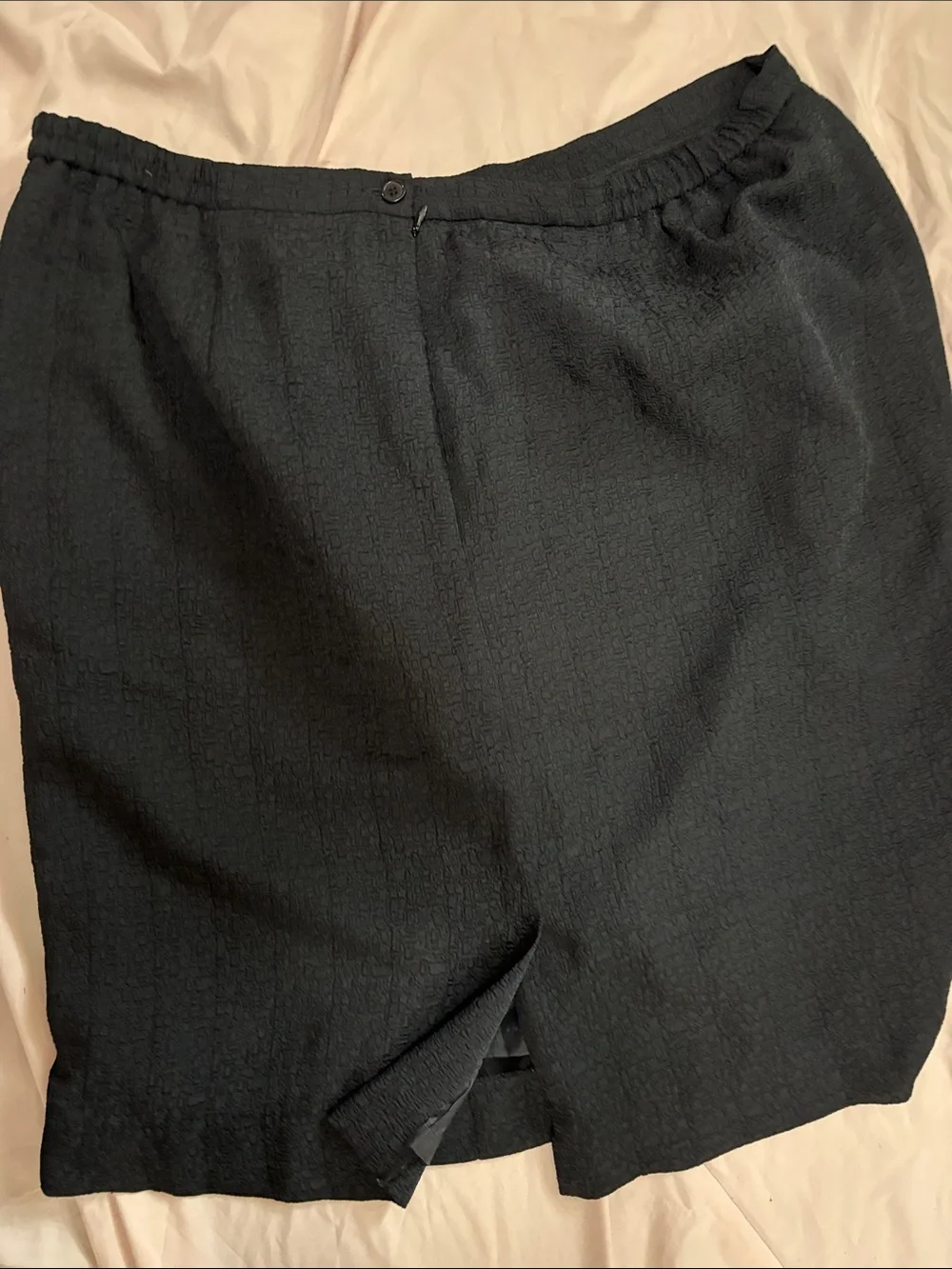 Women's Black Pencil Skirt Vintage